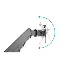 Simple wall mount, 1xLCD, max. 32", max. load 8kg, with gas spring, swivel Simple wall mount, 1xLCD, max. 32", max. load 8kg, with gas spring, swivel