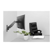 Simple wall mount, 1xLCD, max. 32", max. load 8kg, with gas spring, swivel Simple wall mount, 1xLCD, max. 32", max. load 8kg, with gas spring, swivel