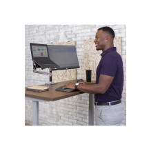 Ergotron stalo laikiklis LX 2 monitoriams 24" 18kg - ALU aukščio reguliavimas Ergotron stalo laikiklis LX 2 monitoriams 24" 18kg - ALU aukščio reguliavimas