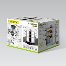 Steamer pot MAESTRO MR-2900-24 24 cm 5,0L