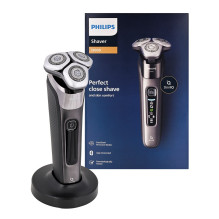 „Philips i9000 X9002“ drėgno ir sauso skutimo elektrinis skustuvas su „SkinIQ“ „Philips i9000 X9002“ drėgno ir sauso skutimo elektrinis skustuvas su „SkinIQ“