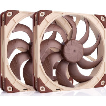 Noctua 140mm NF-A14x25 G2 PWM Sx2 PP - dual fan set Noctua 140mm NF-A14x25 G2 PWM Sx2 PP - dual fan set