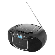 JVC RC-E451B CD grotuvas Nešiojamas CD grotuvas Juoda JVC RC-E451B CD grotuvas Nešiojamas CD grotuvas Juoda