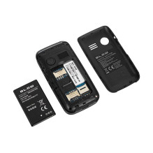 BLOW Black Phone for Seniors with a Flip Cover S24 BLOW Black Phone for Seniors with a Flip Cover S24