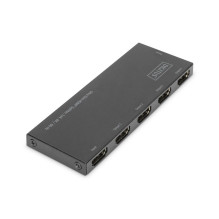 Rozdzielacz (daliklis) Ultra Slim HDMI 1x4 4K 60Hz 3D HDR HDCP 2.2 18 Gbps Micro USB Rozdzielacz (daliklis) Ultra Slim HDMI 1x4 4K 60Hz 3D HDR HDCP 2.2 18 Gbps Micro USB