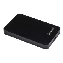 Dysk zajnyi HDD Intenso Atminties dėklas 2TB Juodas (6021580) Dysk zajnyi HDD Intenso Atminties dėklas 2TB Juodas (6021580)