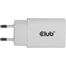 Club3D Gyvenimo būdo įkroviklis USB-C 30Watt. 2Stk baltas mažmeninės prekybos produktas Club3D Gyvenimo būdo įkroviklis USB-C 30Watt. 2Stk baltas mažmeninės prekybos produktas