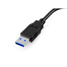 Adapteris USB-A3.0- VGA HD15 1920x1080 / 60Hz 0.15m PVC Adapteris USB-A3.0- VGA HD15 1920x1080 / 60Hz 0.15m PVC