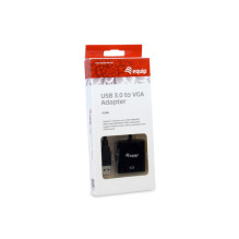 Equip Adapter USB-A3.0 to VGA HD15 1920x1080 / 60Hz 0.15m PVC Equip Adapter USB-A3.0 to VGA HD15 1920x1080 / 60Hz 0.15m PVC