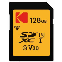 Kodak SD kortelė 128GB UHS-I U3 V30 Ultra Kodak SD kortelė 128GB UHS-I U3 V30 Ultra
