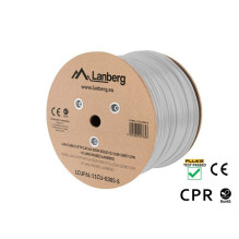 LANBERG CABLE UFTP KAT. 6A 305M LAIDAS CU LSZH PILKA LANBERG CABLE UFTP KAT. 6A 305M LAIDAS CU LSZH PILKA