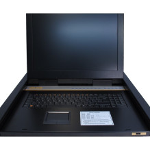 Inter-Tech 48.3cm KVM Console 1708 LED (17") Black Inter-Tech 48.3cm KVM Console 1708 LED (17") Black