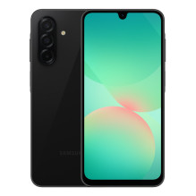 „Samsung Galaxy A26 5G“ 17 cm (6,7 colio) dviejų SIM kortelių „Android 15“ USB C tipo 6 GB 128 GB 5000 mAh juodas