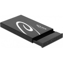 DELOCK External Enclosure 2.5" SATA USB 3.1 Black 42611