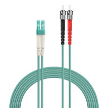 Fiber Optic Cable - LINDY Fiber Optic Cable LC / ST OM3, 50 / 125µm, 20 m, Mint Fiber Optic Cable - LINDY Fiber Optic Cable LC / ST OM3, 50 / 125µm, 20 m, Mint
