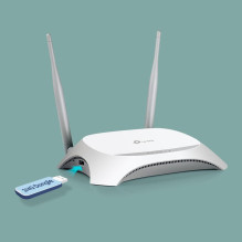 WRL 3G / 4G ROUTER 10 / 100M / 4PORT TL-MR3420 TP-LINK