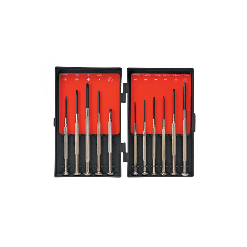 „Top Tools“ tiksliųjų atsuktuvų rinkinys, 11 vnt. (39D194)