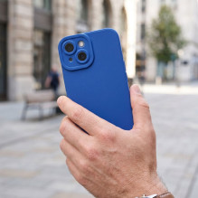 Dėklas skirtas iPhone 17 Pro / 18 Pro Matt 2.0 blue Dėklas skirtas iPhone 17 Pro / 18 Pro Matt 2.0 blue