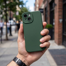Dėklas, skirtas iPhone 17 Pro / 18 Pro Matt 2.0, tamsiai žalias