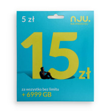Pradinė kortelė „Nju Mobile 5“