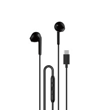 Ausinės Dudao X3C USB-C juodos