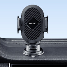 Automobilinis telefono laikiklis Dudao F2S (dashboard / windshield) juodas Automobilinis telefono laikiklis Dudao F2S (dashboard / windshield) juodas