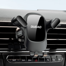 Automobilinis telefono laikiklis Dudao F5PRO (air vent) juodas Automobilinis telefono laikiklis Dudao F5PRO (air vent) juodas