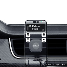 Automobilinis telefono laikiklis Dudao F6+ (air vent) juodas