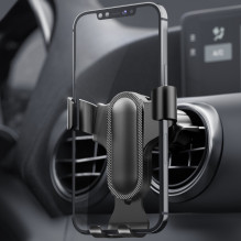 Automobilinis telefono laikiklis Dudao F7s (air vent) juodas Automobilinis telefono laikiklis Dudao F7s (air vent) juodas