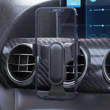 Automobilinis telefono laikiklis Dudao F7s (air vent) juodas Automobilinis telefono laikiklis Dudao F7s (air vent) juodas