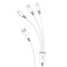 USB kabelis Dudao L8s-3in1...