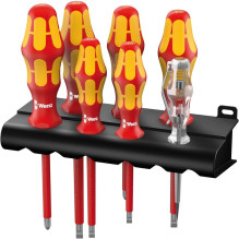 Screwdriver set Wera, isolated, 10 cm Screwdriver set Wera, isolated, 10 cm