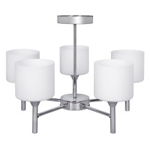 Klasikinis pakabinamas lubinis šviestuvas „Activejet MIRA Chrome“, 5xE27, svetainei