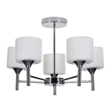 Klasikinis pakabinamas lubinis šviestuvas „Activejet MIRA Chrome“, 5xE27, svetainei