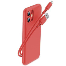 Baseus - Colorful Cable USB to Lightning 2.4A 1.2M Red