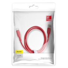 Baseus - Colorful Cable USB to Lightning 2.4A 1.2M Red