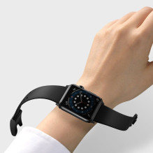 „Baseus“ „Baseus Slip-Thru“ dirželis, skirtas „Apple Watch 3 / 4 / 5 / 6 / SE 38 mm / 40 mm“, juodas (LBWSE-01) „Baseus“ „Baseus Slip-Thru“ dirželis, skirtas „Apple Watch 3 / 4 / 5 / 6 / SE 38 mm / 40 mm“, juodas (LBWSE-01)