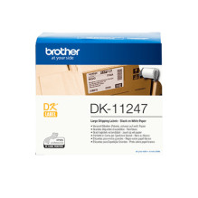 Brother DK-11247 - čierna na bielom, 103 mm x 164 mm Brother DK-11247 - čierna na bielom, 103 mm x 164 mm