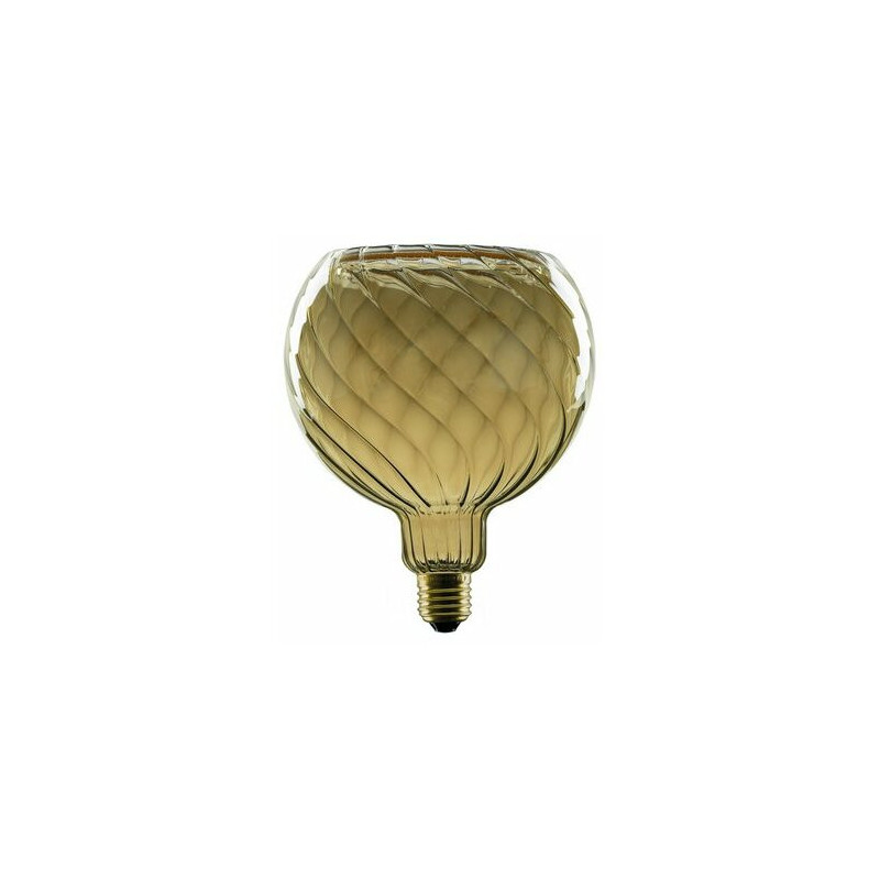 SEGULA LED plūduriuojantis gaublys 150 twisted smokey grau E27 230Lm