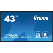 Monitor iiyama ProLite LH4365UHSB-B1