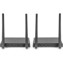 DIGITUS Belaidžio HDMI plėstuvo rinkinys bis 150m 4K / 30Hz DIGITUS Belaidžio HDMI plėstuvo rinkinys bis 150m 4K / 30Hz