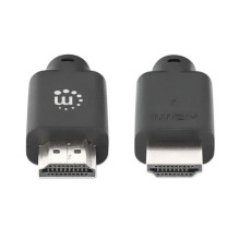 HDMI laidas Manhattan HDMI - HDMI 22m Black (356718) HDMI laidas Manhattan HDMI - HDMI 22m Black (356718)