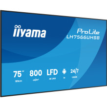 Monitorius iiyama 189.0cm (75") 16:9 2xHDMI+USB-C VA (LH7566UHSB-B1AG) Monitorius iiyama 189.0cm (75") 16:9 2xHDMI+USB-C VA (LH7566UHSB-B1AG)