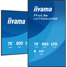 Monitorius iiyama 189.0cm (75") 16:9 2xHDMI+USB-C VA (LH7566UHSB-B1AG) Monitorius iiyama 189.0cm (75") 16:9 2xHDMI+USB-C VA (LH7566UHSB-B1AG)