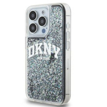 DKNY Apple iPhone 15 Pro 6.1 hardcase Liquid Glitter Big Logo Black DKNY Apple iPhone 15 Pro 6.1 hardcase Liquid Glitter Big Logo Black