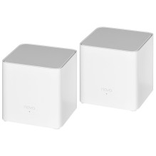 „Tenda MX3“ (2 vnt.) tinklinio belaidžio ryšio sistema, dviejų dažnių (2,4 GHz / 5 GHz), „Wi-Fi 6“ (802.11ax), balta, 1 