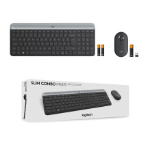 „Logitech Slim“ belaidis „Combo MK470“