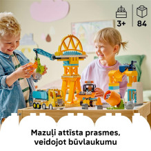 LEGO® DUPLO® "3 in 1" Construction Site 10476, 84 pcs LEGO® DUPLO® "3 in 1" Construction Site 10476, 84 pcs