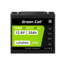 Akumuliatorius - Green Cell LFPGC12V20AH LiFePO4 12.8V 20Ah 185x80x170mm 3kg