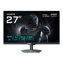 GIGABYTE G27Q2 27" 2K QHD Gaming Monitor - 2560 x 1440, 200Hz, 1ms, 350 cd / m², G-Sync Compatible, FreeSync Premiu